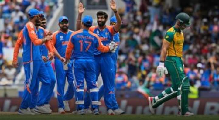 वर्ल्ड कप T20 विश्व कप में भारत की धमाकेदार जीत, भारत बना विश्व चैम्पियन। दक्षिण अफ्रीका को 7 रन से हराया।